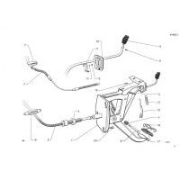 Brakes - Hand-brake cable