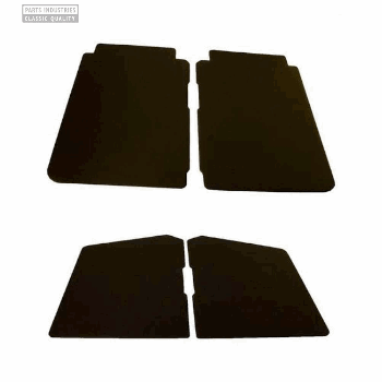 4 DEURPANELEN ZWART SKAI 4 DEURPANELEN ZWART SKAI