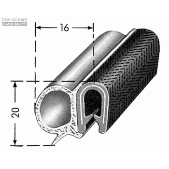 VOORRUITRUBBER U MODELSPECIAL VOORRUITRUBBER U MODELSPECIAL