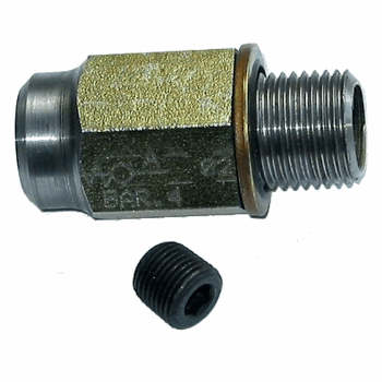 O.POMP O.DRUK VENT.+PLUG 1/8