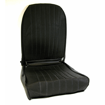 HOES STOEL RECHTS ZWART SKAI HOES STOEL RECHTS ZWART SKAI