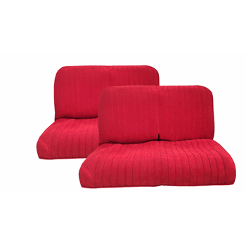 BEKLEDINGSET ROOD VELOURS CHENILLE AZAM BEKLEDINGSET ROOD VELOURS CHENILLE AZAM