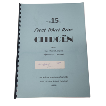 MAINTENANCE CATALOGUE LIGHT & BIG FIFTEEN MAINTENANCE CATALOGUE LIGHT & BIG FIFTEEN