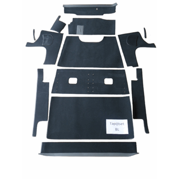 TAPIJT SET INTERIEUR GRIJS