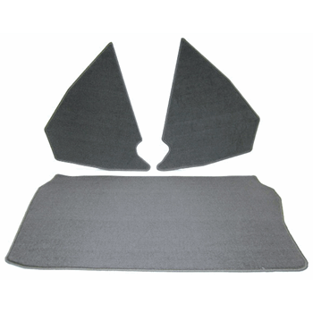 TAPIJT SET KOFFER GRIJS